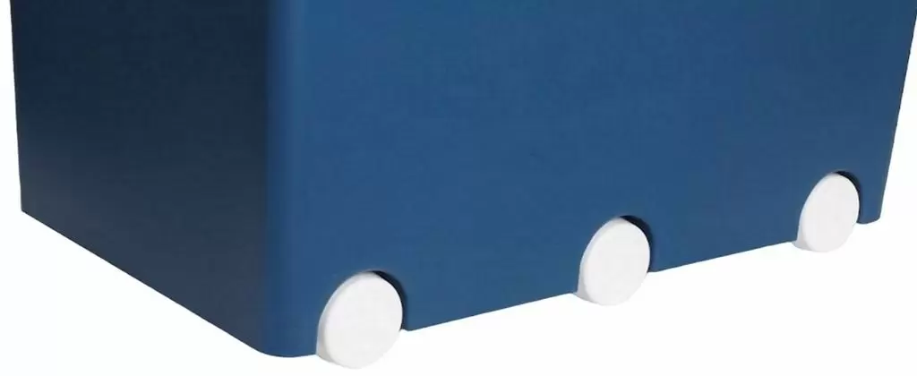 Контейнер для игрушек Tega Baby PW-001-164, синий/белый