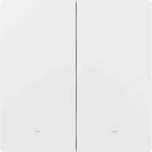 Умный выключатель Sonoff Zigbee SwitchMan M5 2-Gang, белый