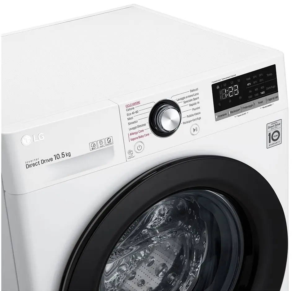 Maşină de spălat rufe LG F4WV310S6E, alb pe tehnoparc.md Maşină de spălat rufe LG F4WV310S6E, alb