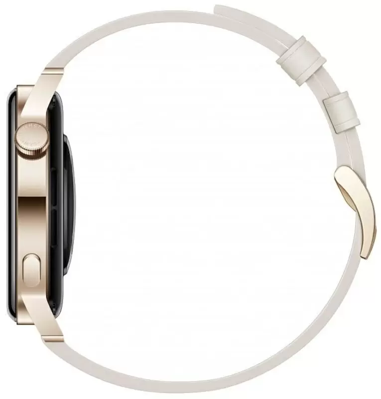 Smartwatch Huawei Watch GT 3 42mm Elegant Light Gold White Leather Strap
