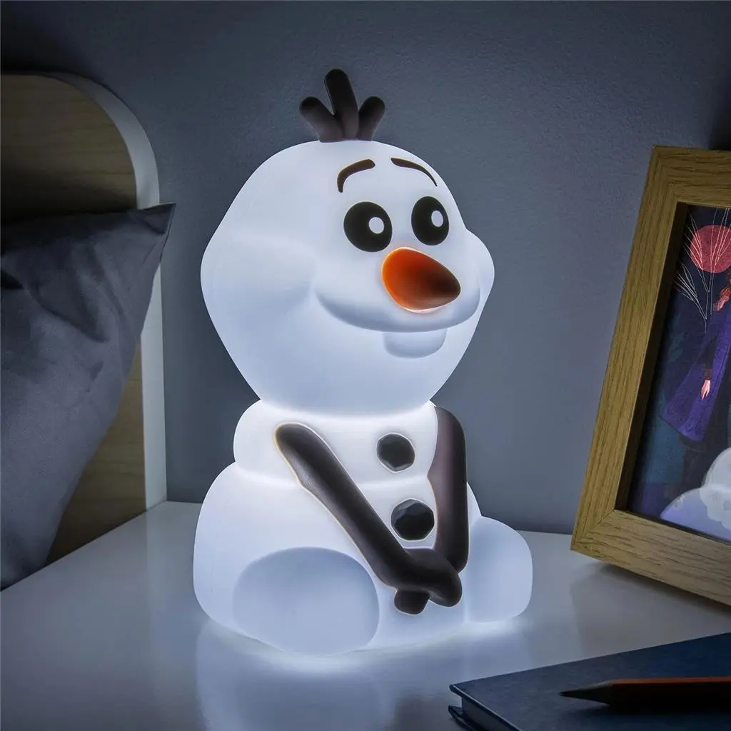 Ночной светильник Paladone Olaf SquishyGlo PP14464FZ, белый