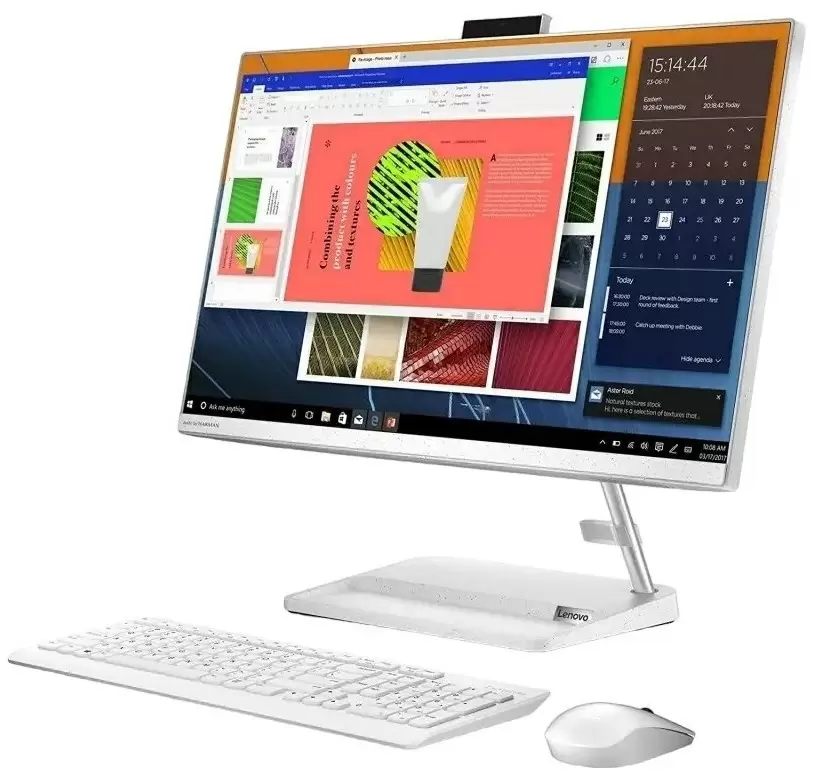 Моноблок Lenovo IdeaCentre 3 24IAP7 (23.8"/FHD/Core i5-12450H/16ГБ/512ГБ), белый