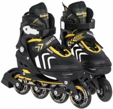 Роликовые коньки SporTrike Inline Skates 29-33, черный/желтый