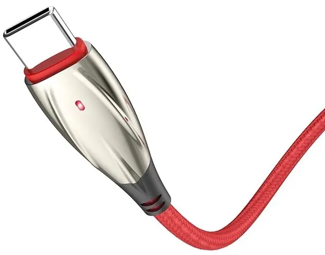Cablu USB Hoco U71 Star For Type-C, roșu