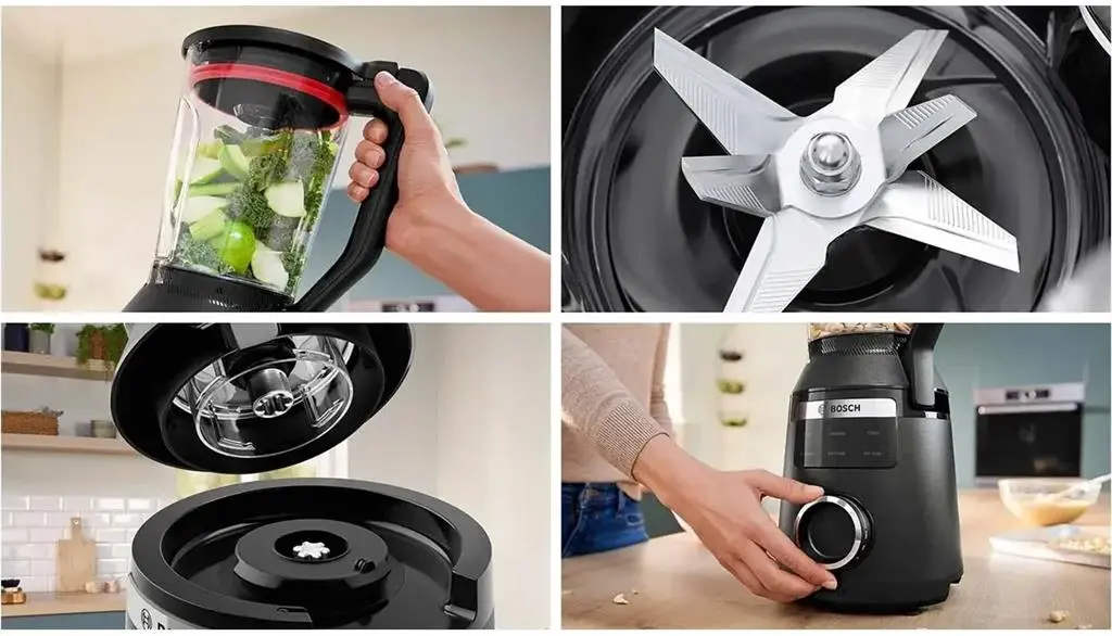 Blender Bosch MMBD665B1, negru pe tehnoparc.md Blender Bosch MMBD665B1, negru