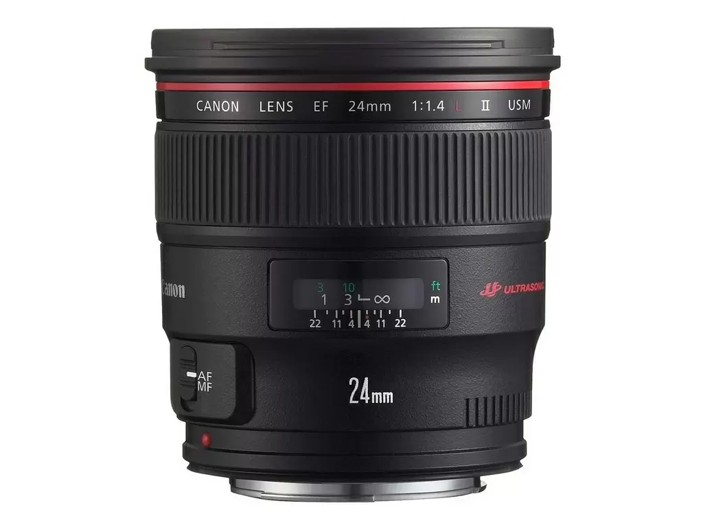 Obiectiv Canon EF 24mm f/1.4L II USM, negru