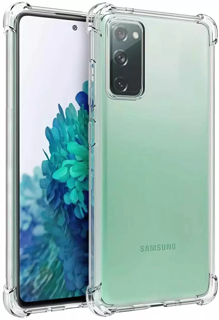 Чехол Cellularline Galaxy S20 Rubber Case Fine, прозрачный