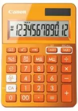 Калькулятор Canon LS-123K OR, оранжевый