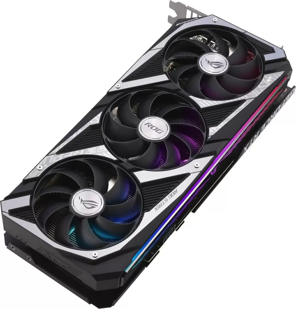 Видеокарта Asus GeForce RTX3060 12GB GDDR6 ROG Strix Gaming OC V2