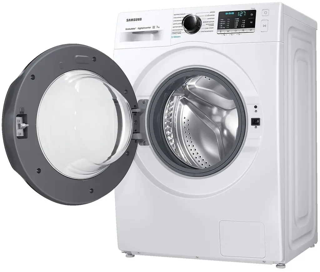 Maşină de spălat rufe Samsung WW70AAS22AE/LD, alb