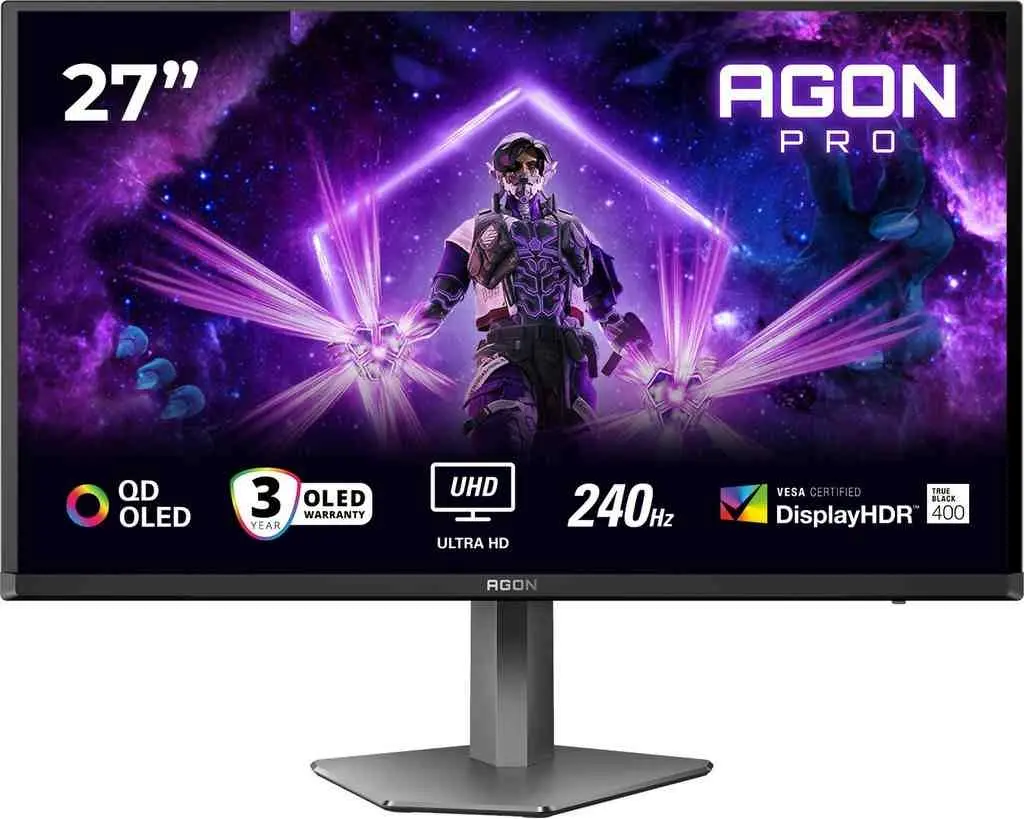 Monitor Aoc AG276UZD, gri