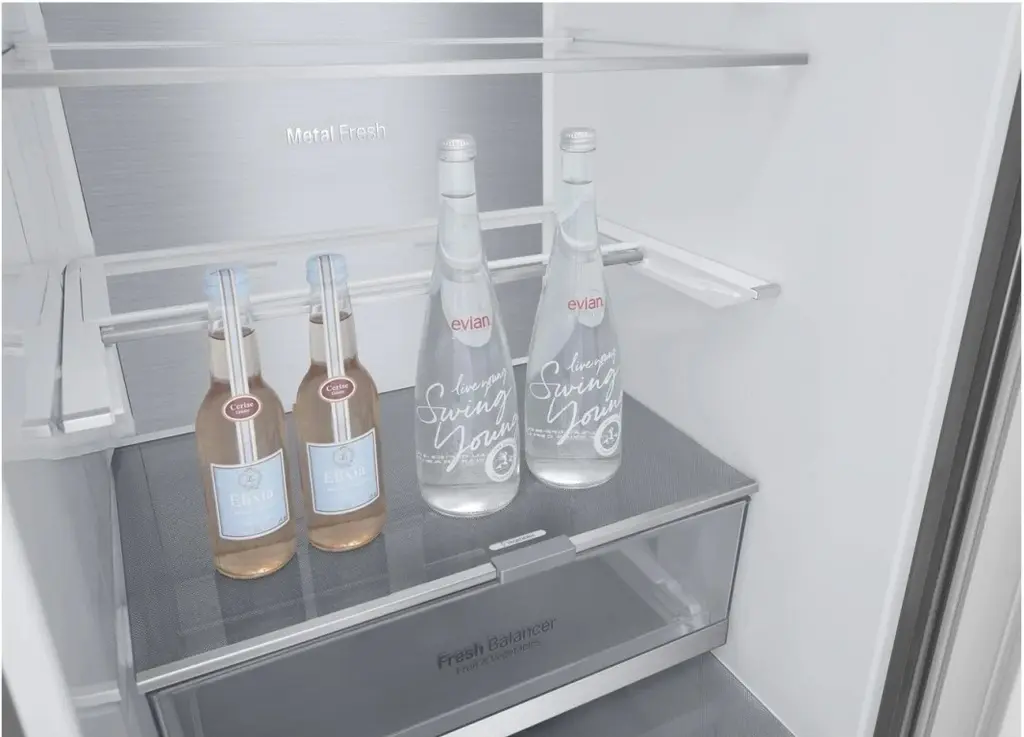 Холодильник LG GA-B459SMUM, серебристый на tehnoparc.md Холодильник LG GA-B459SMUM, серебристый