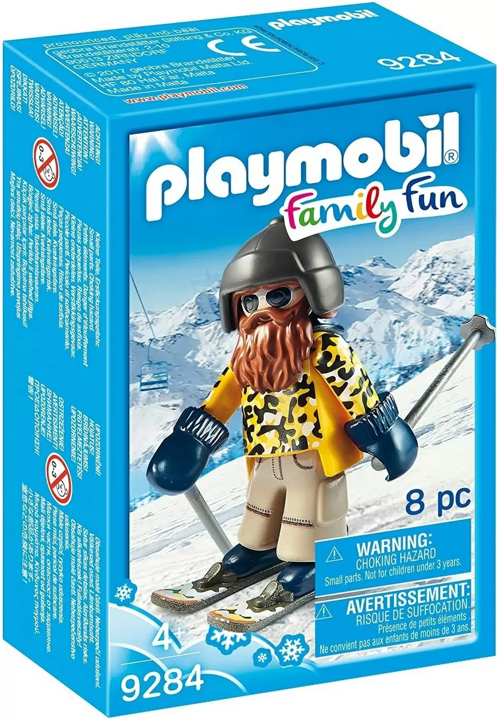 Set jucării Playmobil Skier with Poles