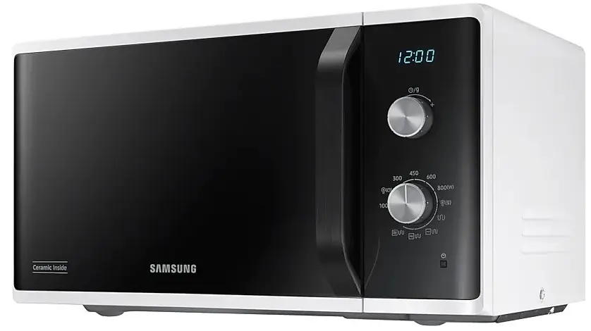 Микроволновая печь Samsung MG23K3614AW/BW, белый/черный