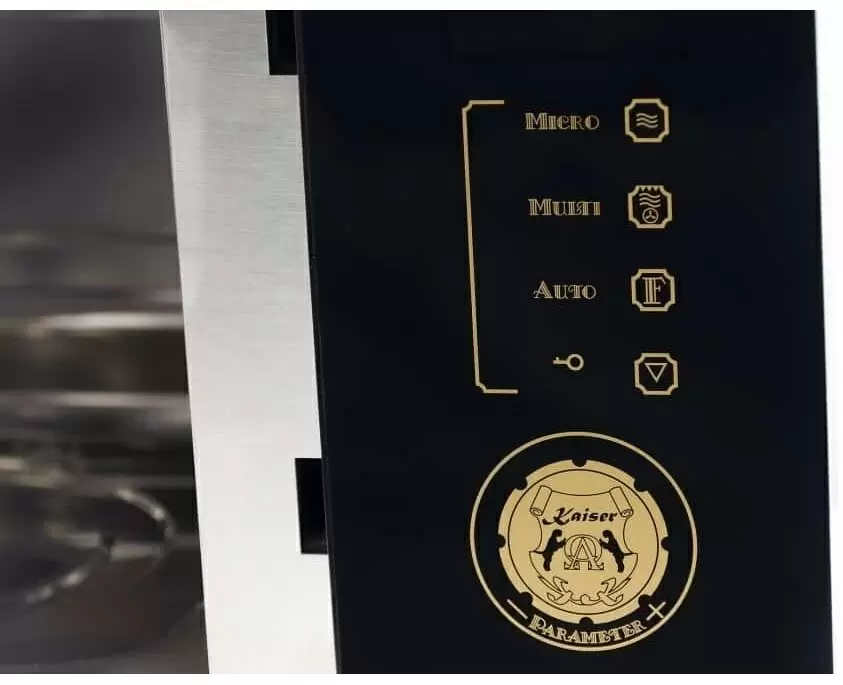 Встраиваемая микроволновая печь Kaiser EM 2545 AD, черный/бронзовый