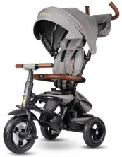 Bicicletă pentru copii Qplay Rito Deluxe, gri