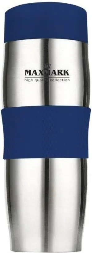 Термос Maxmark MK-CUP1380BU, нержавеющая сталь/синий