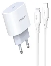 Încărcător Jokade JB010-C-L Type-C to Lightning, alb pe tehnoparc.md Încărcător Jokade JB010-C-L Type-C to Lightning, alb