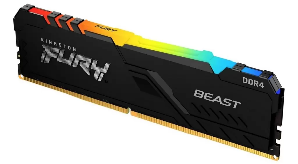 Memorie Kingston Fury Beast RGB 16GB DDR4-2666MHz, CL16-18-18, 1.2V