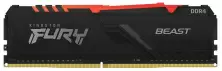 Memorie Kingston Fury Beast RGB 16GB DDR4-2666MHz, CL16-18-18, 1.2V