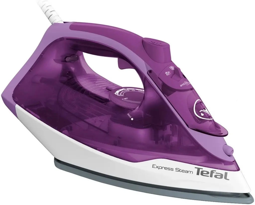 Fier de călcat Tefal Express Steam FV2836E0, violet