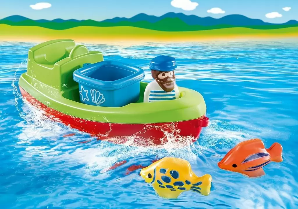 Игровой набор Playmobil Fisherman with Boat