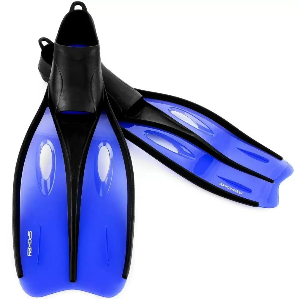 Labe de înot Spokey Trout XXL, negru/albastru