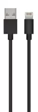 Cablu USB DA DT0004 Lightning cable Metal, negru