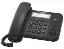 Проводной телефон Panasonic KX-TS2352UAB, черный