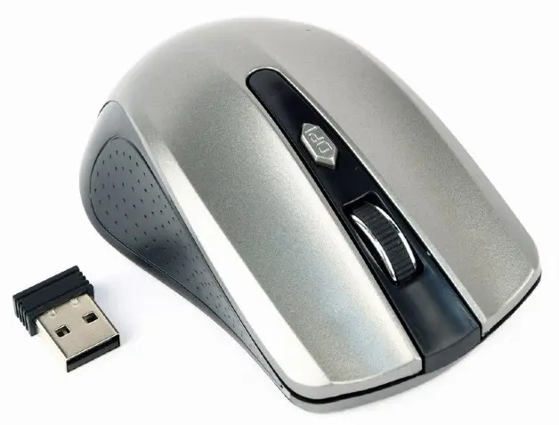Mouse Gembird MUSW-4B-04-BG, negru/gri