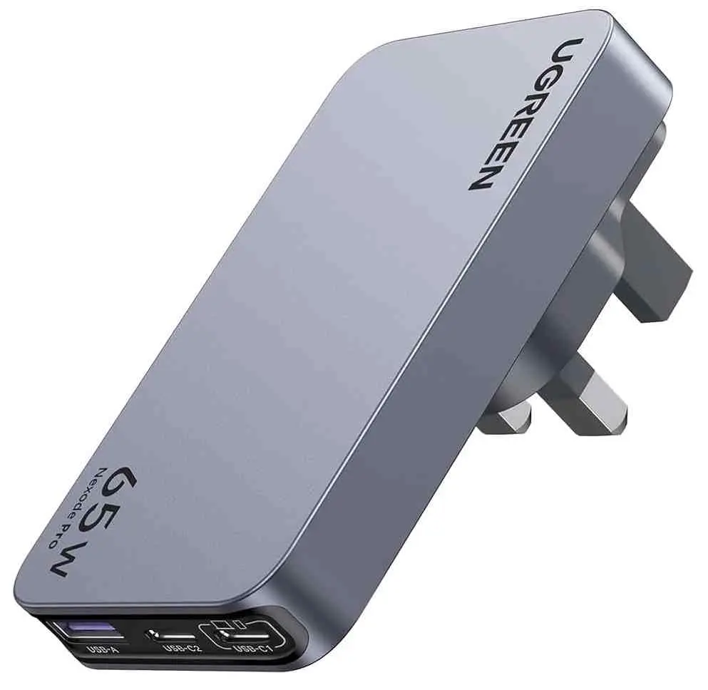 Încărcător Ugreen Nexode Pro 65W Ultra-Slim X753, gri