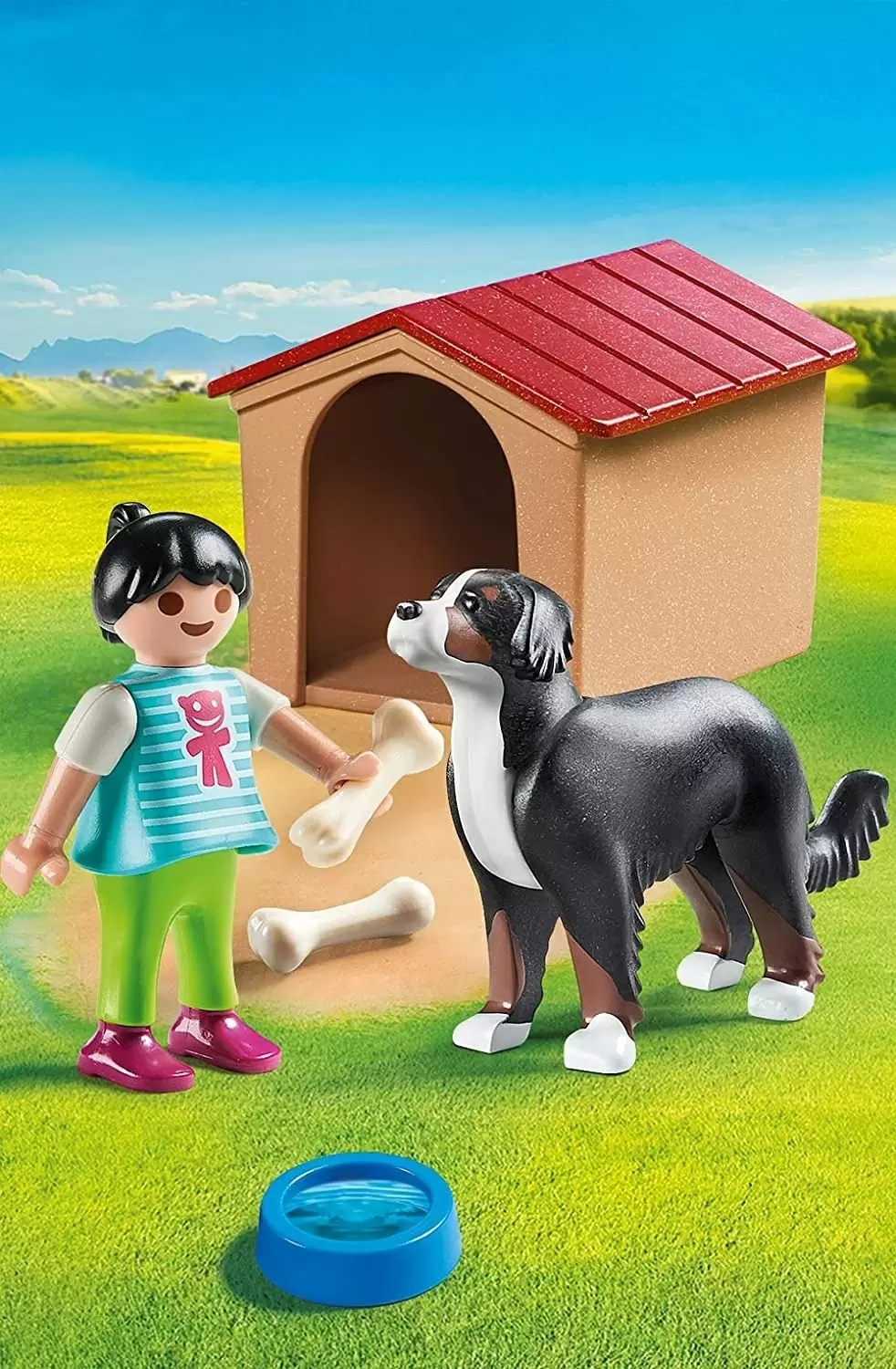 Set jucării Playmobil Dog with Doghouse