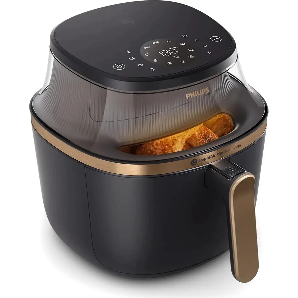 Аэрогриль Philips NA342/00, черный на tehnoparc.md Аэрогриль Philips NA342/00, черный