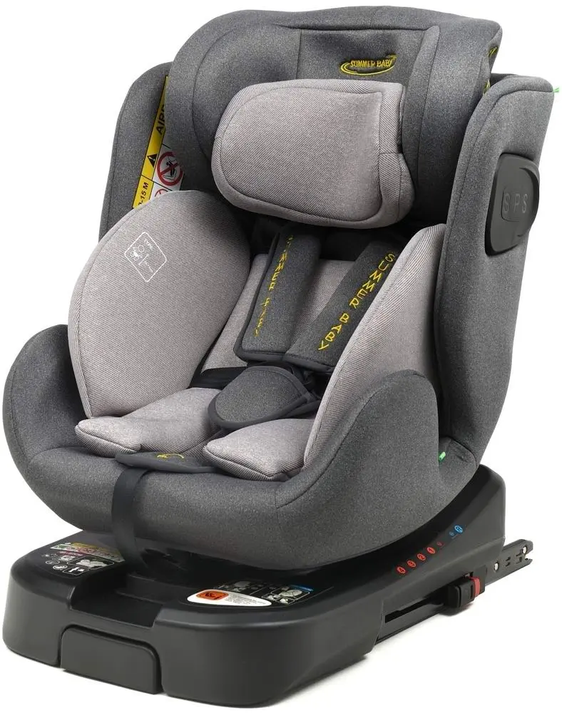 Scaun auto Summer Baby Cosmo I-Size, gri