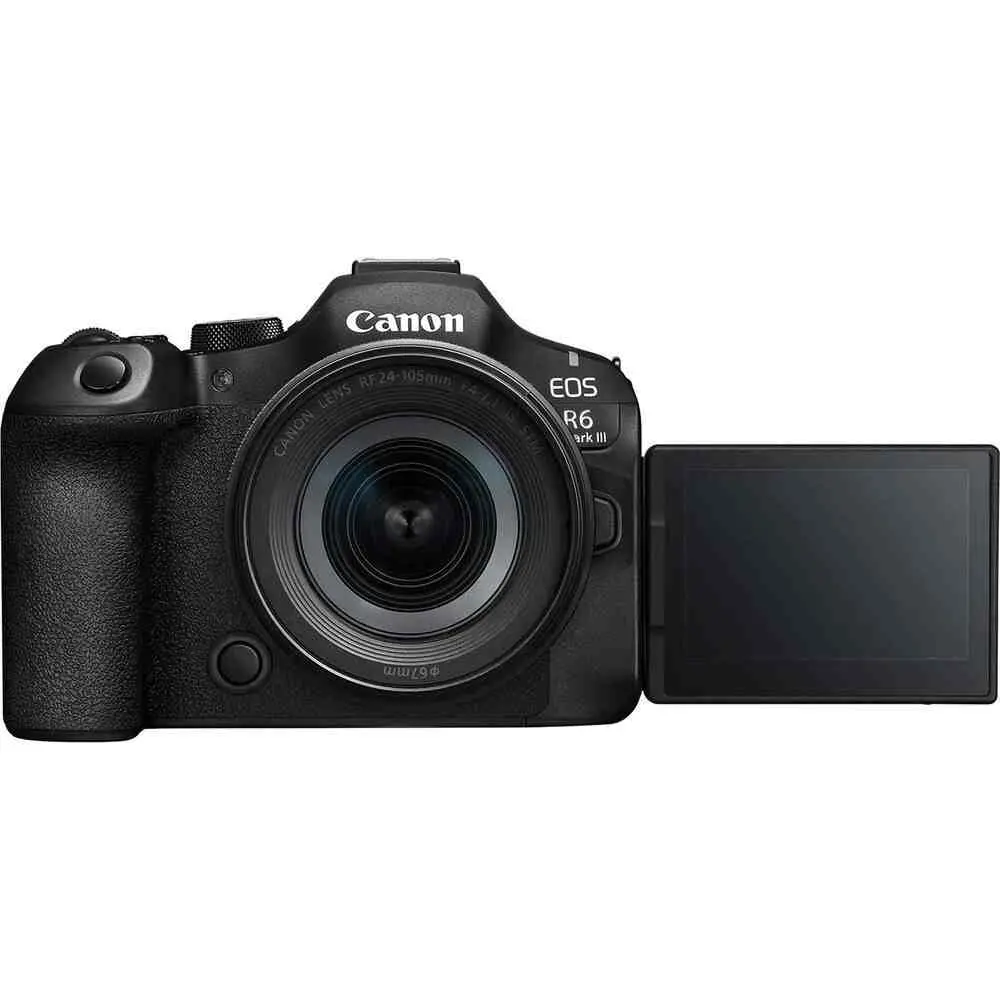 Системный фотоаппарат Canon EOS R6 Mark III & RF 24-105mm f/4 L IS USM Kit, черный
