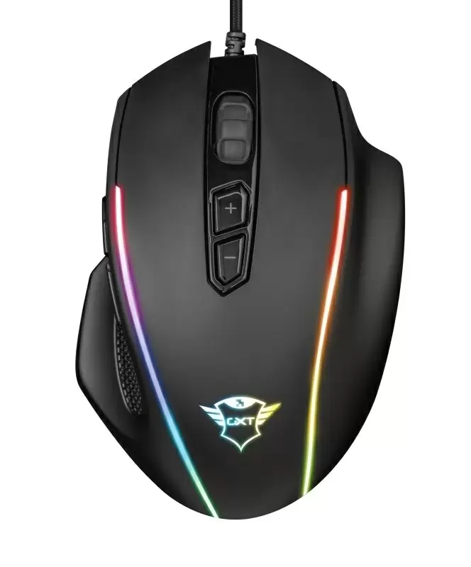 Mouse Trust Gaming GXT 165 Celox, negru