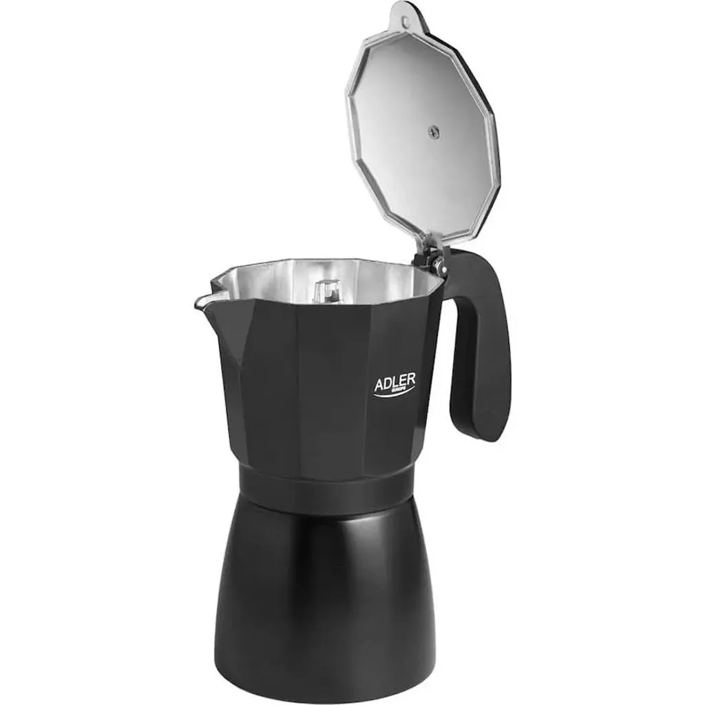 Cafetiera gheizer Adler AD-4420, negru