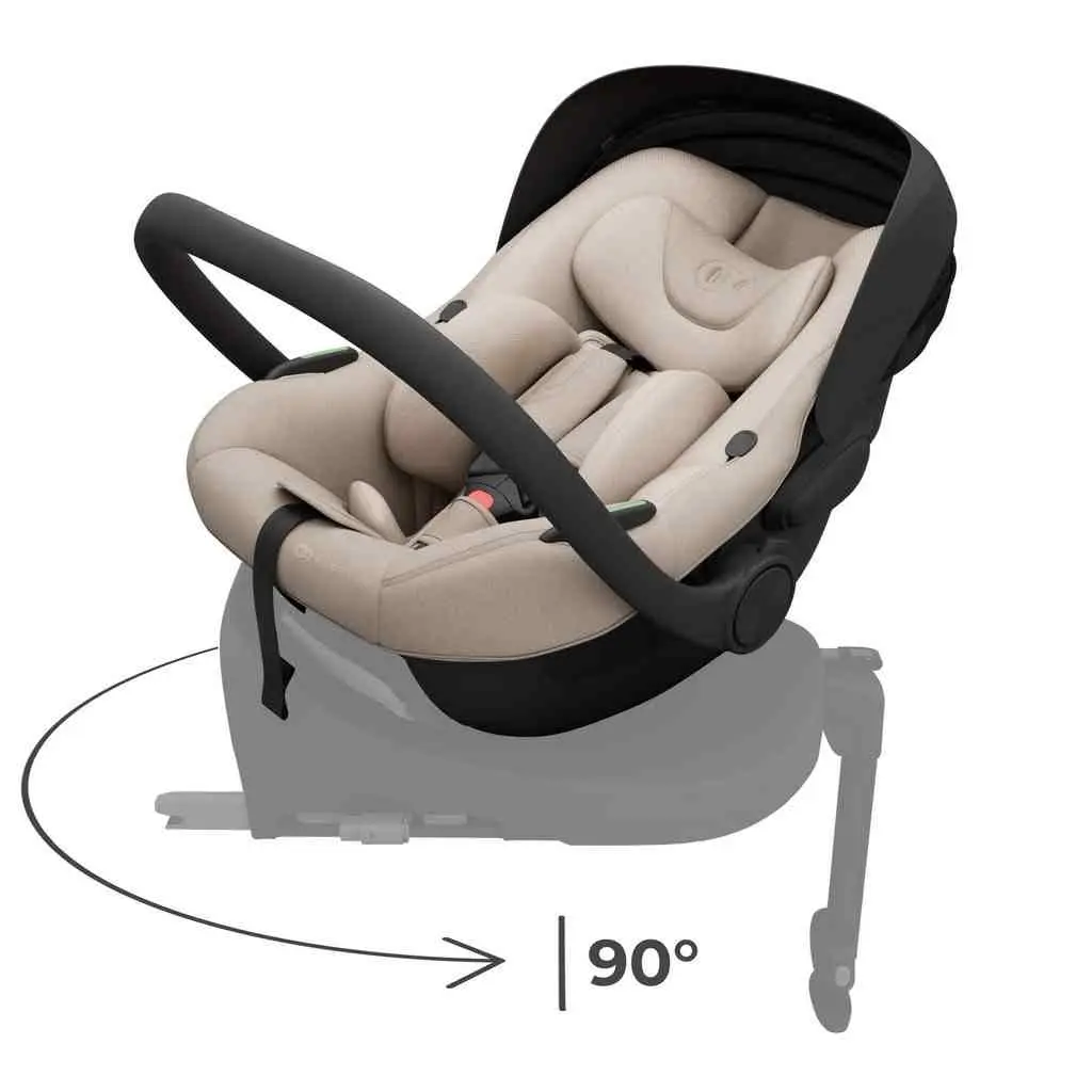 Детское автокресло KinderKraft I-Light, бежевый