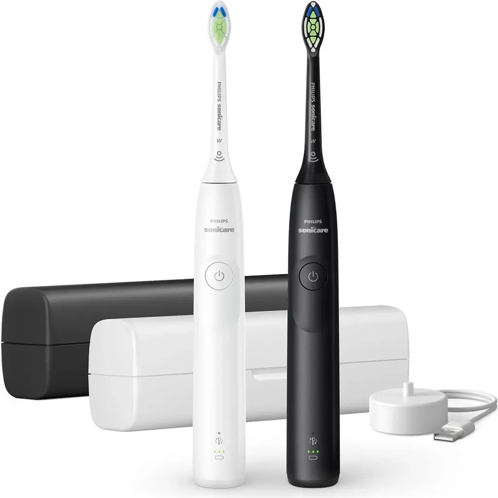 Periuță de dinți electrică Philips HX7109/01, alb, negru