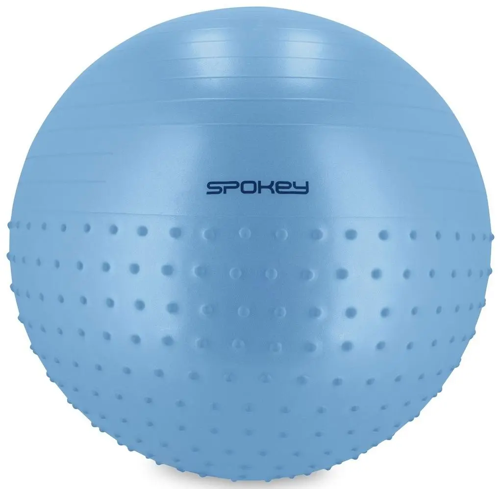 Fitball Spokey Half Fit 55cm, albastru