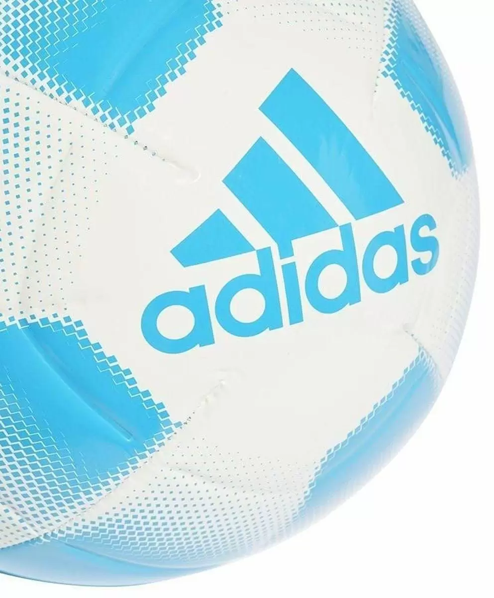 Мяч футбольный Adidas EPP HT2458 R.5, белый/голубой