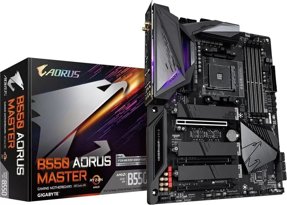 Placă de bază Gigabyte B550 Aorus MASTER 1.0