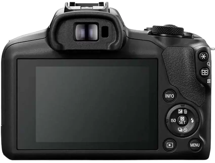 Системный фотоаппарат Canon EOS R100 + RF-S 18-45mm f/4.5-6.3 IS STM + RF-S 55-210mm f/5-7.1 IS STM, Kit, черный