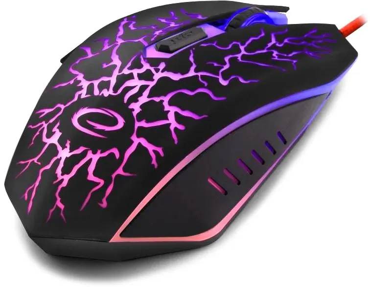 Mouse Esperanza Lighting, negru