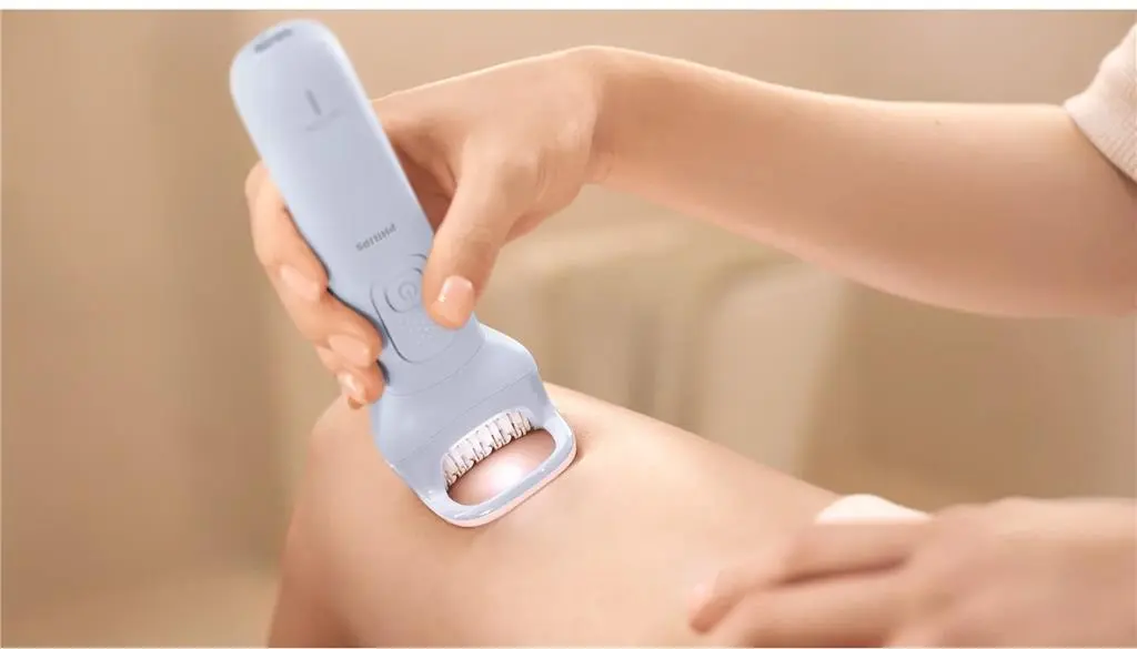 Эпилятор Philips BRE711/00, синий на tehnoparc.md Эпилятор Philips BRE711/00, синий