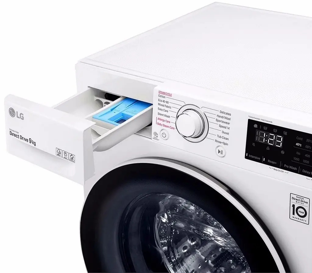 Стиральная машина LG F4WV329S0E, белый