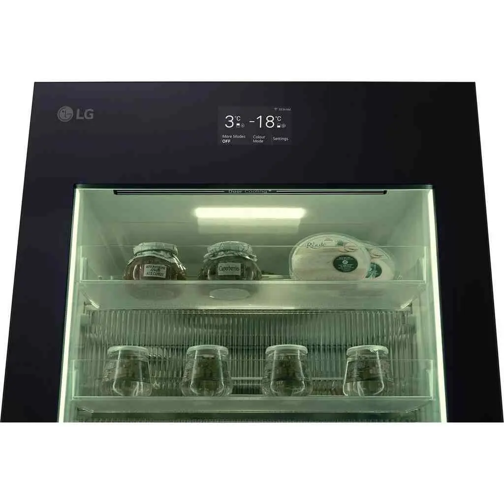 Frigider LG GBG7190CEV, negru