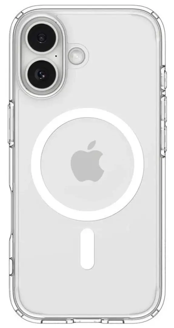 Чехол Spigen iPhone 17 Ultra Hybrid Mag Magsafe White ACS10380, прозрачный на tehnoparc.md Чехол Spigen iPhone 17 Ultra Hybrid Mag Magsafe White ACS10380, прозрачный
