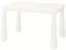 Детский столик IKEA Mammut, белый