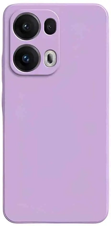 Чехол WOO Silicone Neo Soft Oppo Reno 13 Pro 5G (WOOSNSOPR13PPR), фиолетовый